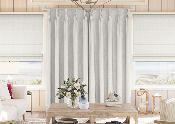 Cascade, Purity - Made to Measure Curtains - Image 7